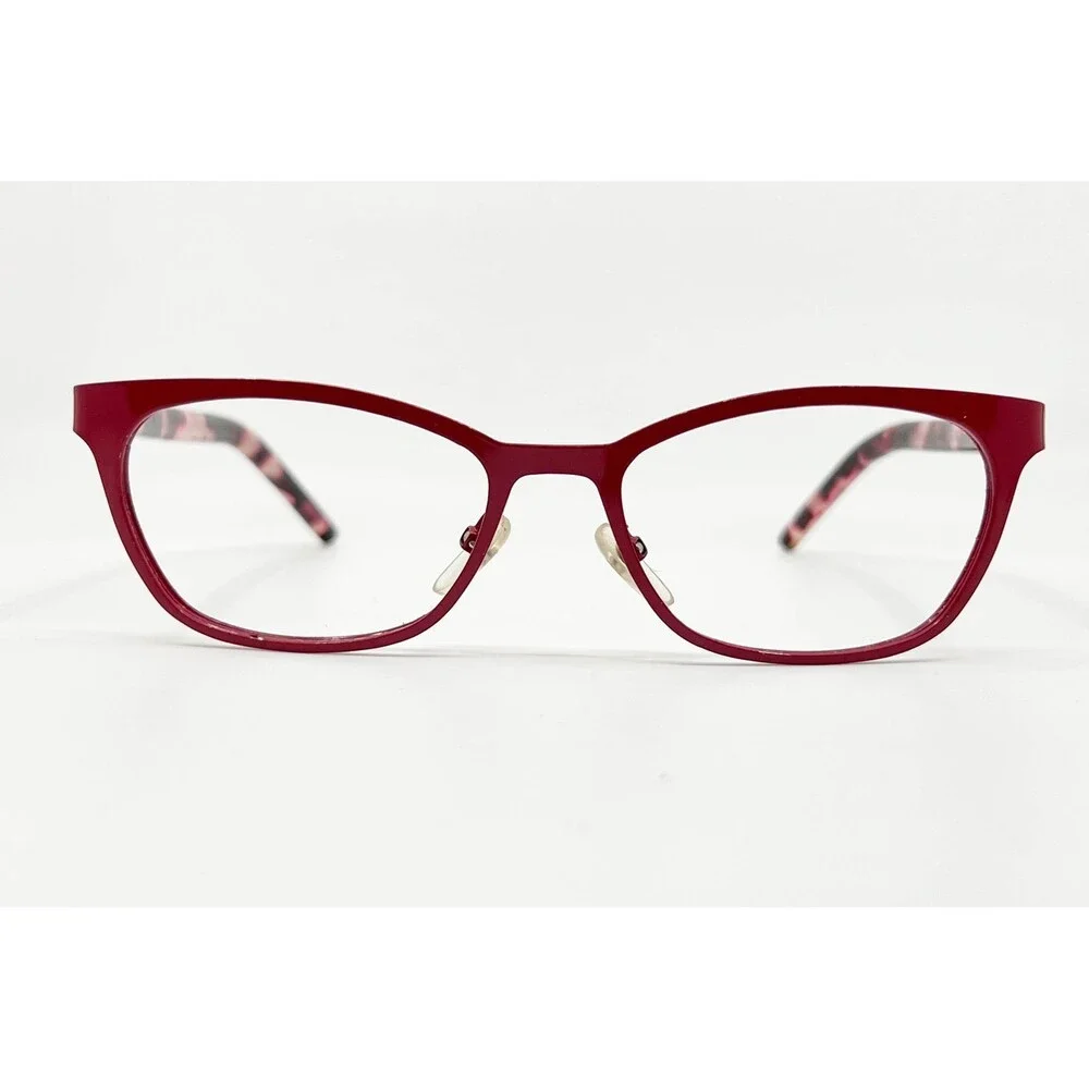 Marc Jacobs Eyeglasses Womens Red Tortoise Cat Eye MARC 11 52-17-140